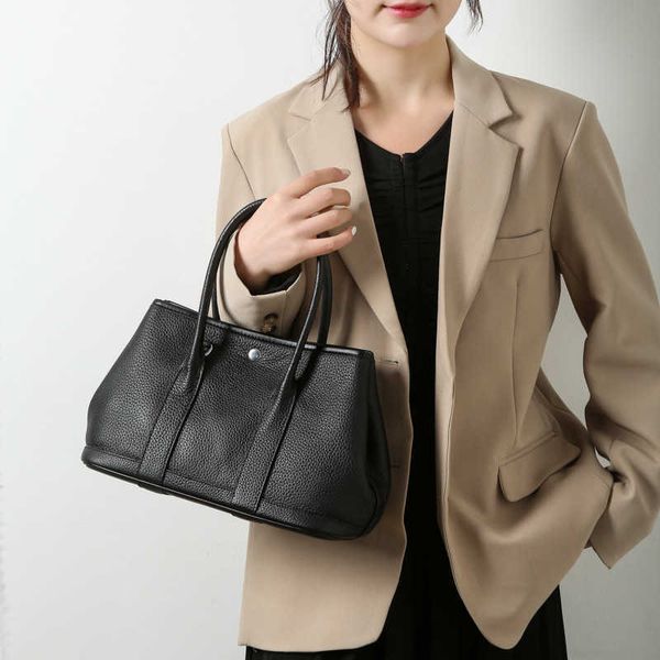 

classic tote bags garden party texture handbag women's bag leather large capacity computer commuter mommy shoulder dptz amtf
