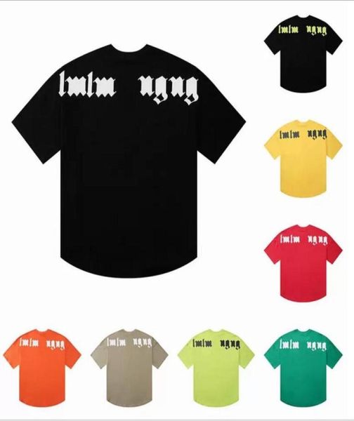 

tees tshirt ummer fashion mens womens designers t shirts long sleeve palms luxurys letter tshirts clothing short sleeved9160851, White;black
