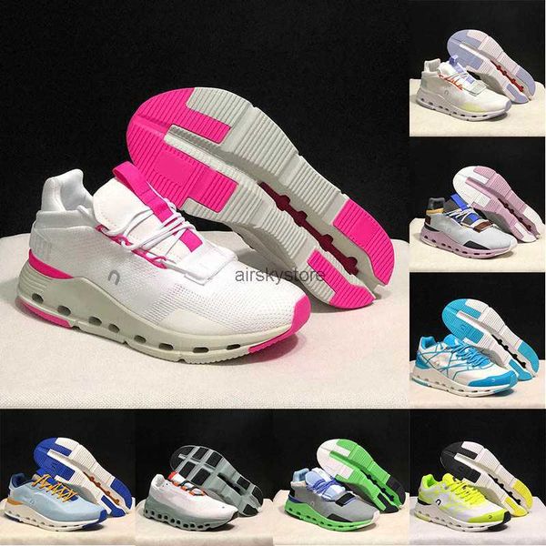 

cloud nova on pearl white women oncloud nova form running shoes 2023 platform sneakers dhgate designer run pink clouds monster shoe trainers, Black