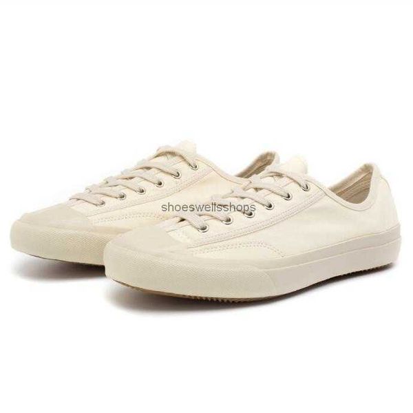 

ami khaji okayama canvas shoes men and women couples low-kurume vulcanized shoe retro ins tide small white, Black