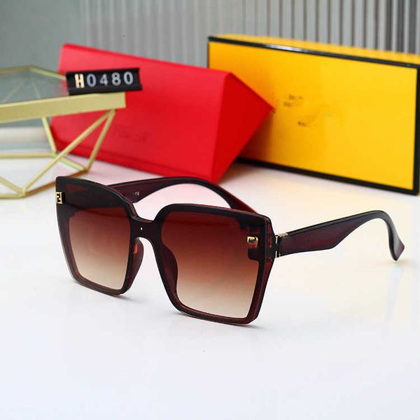 

fashion designer cool sunglasses 2023 new women's trend cross-net reddb6q, Black