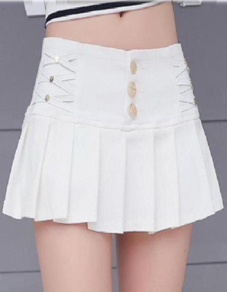 

black white pencil pleated micro mini skirt women 2018 summer fashion stretch night club womens short skirts faldas mujer5763249