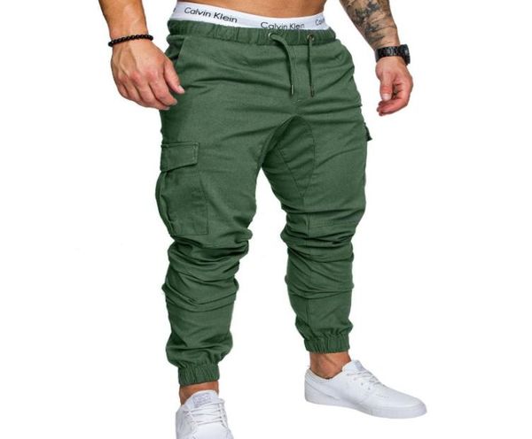 

haifux brand men pants hip hop harem joggers pants 2018 male trousers mens joggers solid multipocket pants sweatpants m4xl d18125735611, Black