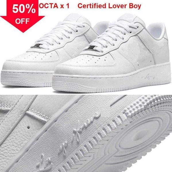 

motorcycle boots 2023 new nocta x 1 certified lover boy running shoes white with box men women sneakers basketball sports trainers panda low