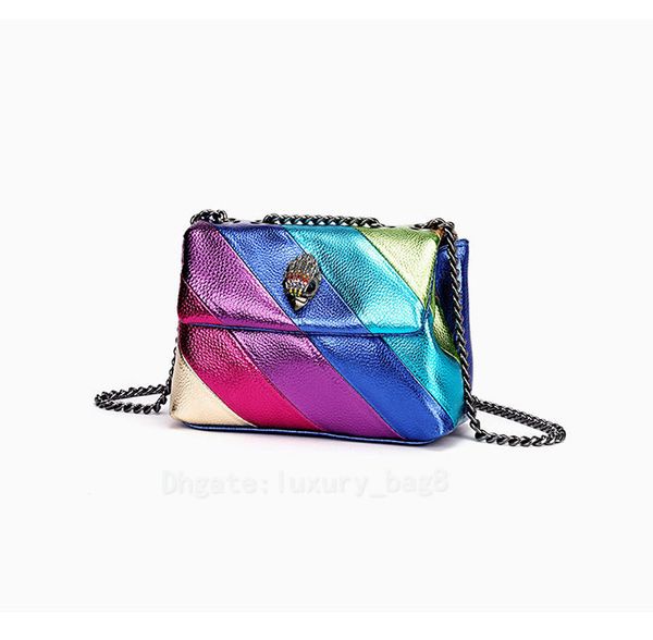 

kurt geiger designer shoulder bag heart shaped lou lou colorful eagle head cross body chain bags luxury london mini mobile phone bag tote fa