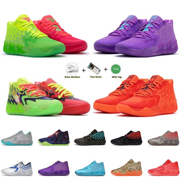 

new lamelo ball basketball shoes sports 1 mb.01 02 men sneakers rick and morty rock ridge red queen city not from here lo unc buzz city blac