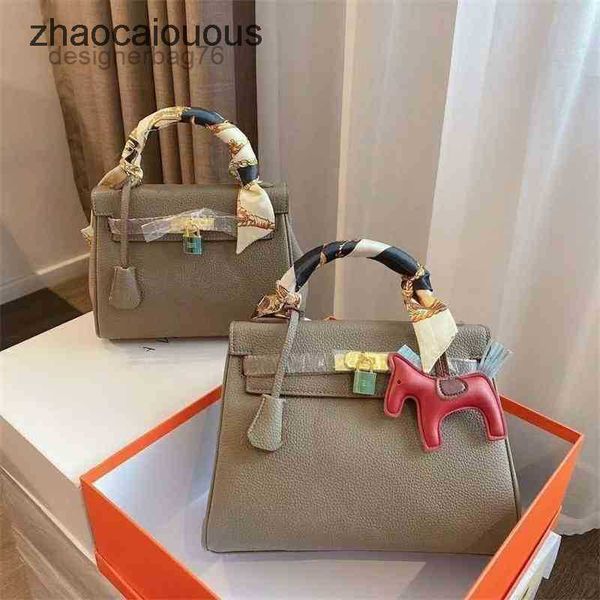 

elegant handbags designer 25/30cm genuine leather women kelliess shoulder bags large capacity bride litchi grain lady bb hydp 5xr9 doyx