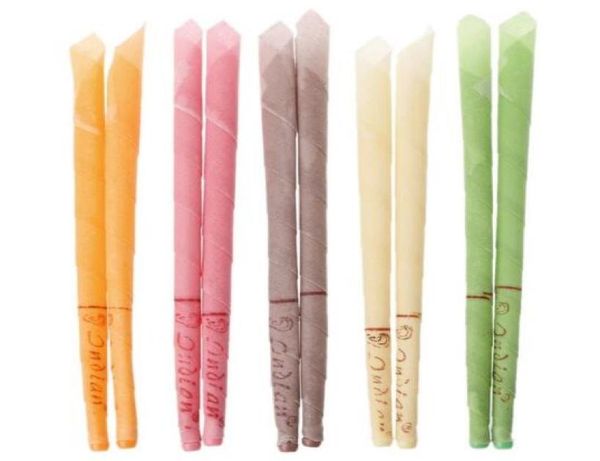 

100pcslot ear wax cleaner removal coning fragrance ear candles healthy care ear care random color3866768