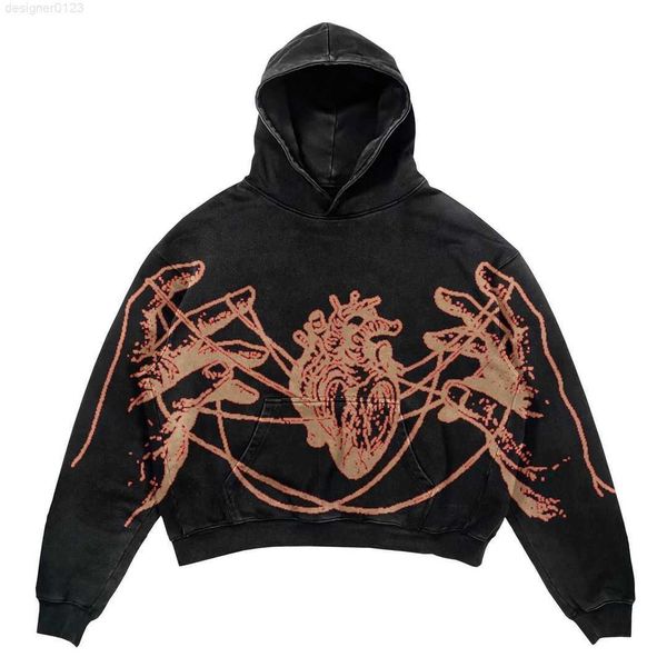 

2022 new gothic printing hoodies women streetwear sweatshirts hooded harajuku y2k clothes goth trend long sleeve jackets, Black