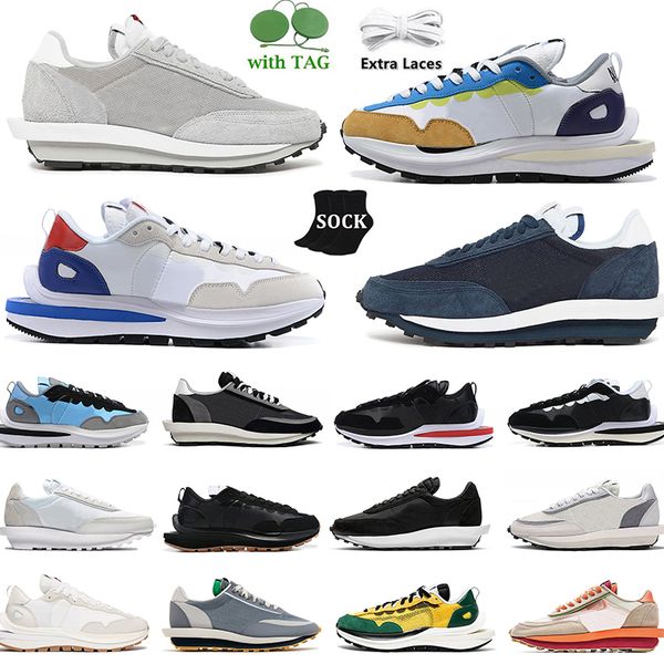 

2023 arrival blazer vaporwaffle sacais running shoes waffle men womens trainers ldwaffle vaporwaffle sesame blue void black sail navy blue g