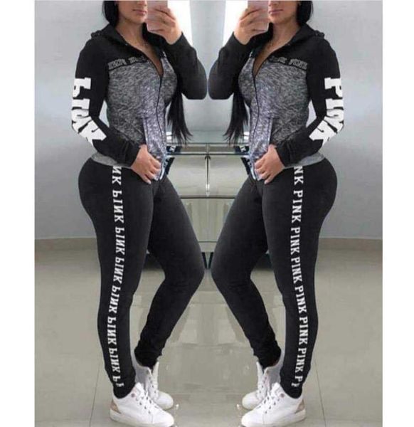 

ick pink litter yoga sets sport oga pants fitness clothing sportwear women yoga suit sports wear for women gym clothing t6671044, Gray
