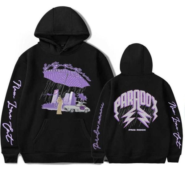 

pnb rock pnbrock merch hoodies winter menwomen hooded 2gyttr x paradox rip rip long sleeve3007649, Black