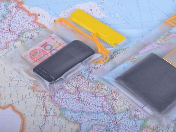 

3pcsset floating waterproof bag camera kayak clear pouch swimming document phone holder maps pvc outdoor water tight case beach2214772