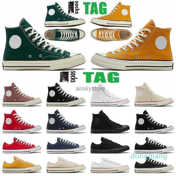 

casual shoes classic men ladies canvas star sneakers chuck 70 1970 1970s big eyes red heart platform joint school, Black