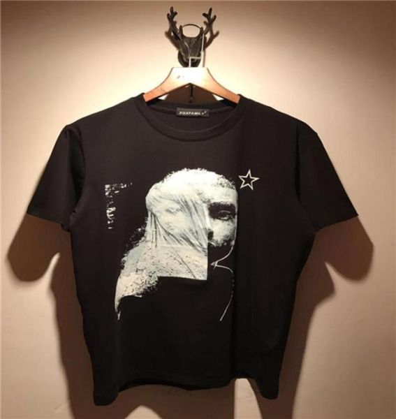 

2018 new brand men t shirt casual short sleeve oneck fashion abstract doodle kids printing flowers cotton tshirt men tee shirt95165461998, White;black