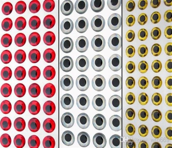 

1080 pcs 3d fish eyes fly tying lure making craft large size280e20936979788099