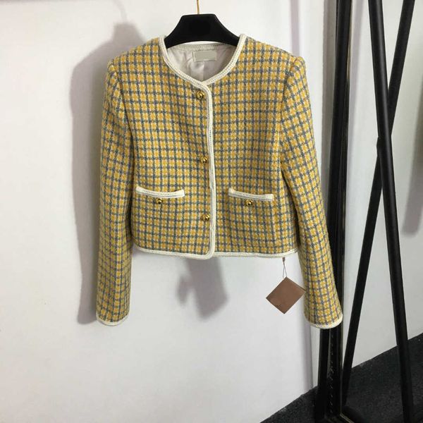 

designer womens jacket long sleeve coat logo woven short jackets brand womens designer clothes simple girl clothing, Black;brown