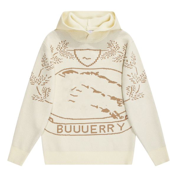 

paris designer men's hoodie sweater embroidered fashionable casual loose versatile women's same style war horse double layer jacqu, White;black
