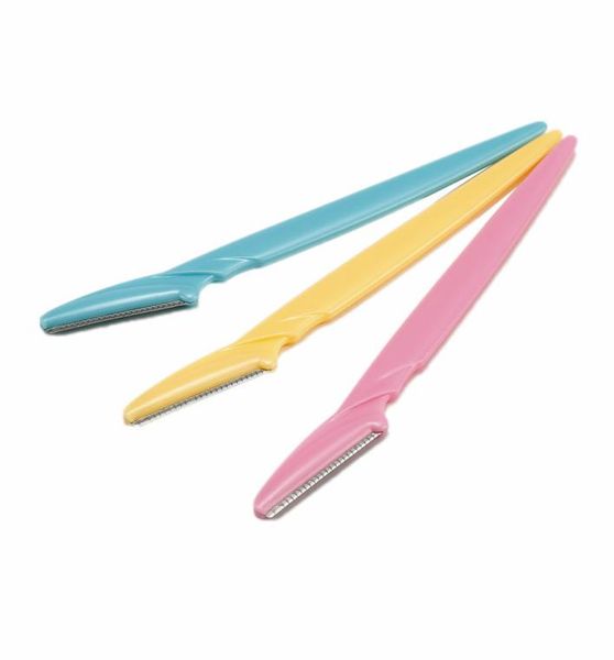 

3 pcslot eyebrow trimmer face eyebrow hair shaver remover blade razor epilator makeup beauty tools for women9621622