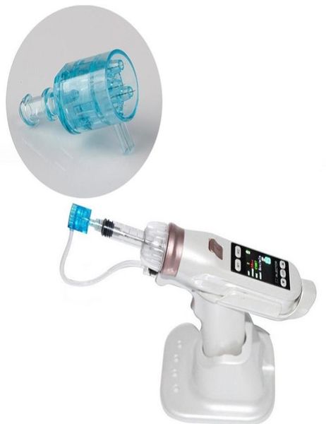 

multi needle ez water mesotherapy machine meso 5 pins needle for mesotherapy gun1498166, Black;white