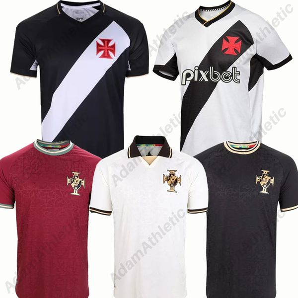 

vasco da gama jerseys 125th anniversary alex teixeira andrey santos pedro raul nene camisa vasco marlon gomes orellano jair football shirts, Black;yellow