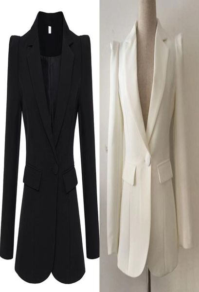 

highquality office lady slim thin shrug a buckle solid color blazers9445970, White;black