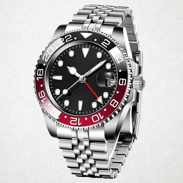 

mens watch ceramic vintage watch moissanite watch designer watches glow watch business casual watch automatic mechanical watch, Slivery;brown