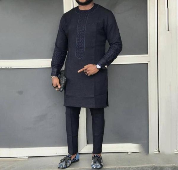 

fashion african men clothing dashiki long sleeve tshirt 2019 autumn fall riche male vintage africa clothes long tee shirt mx51644348, White;black