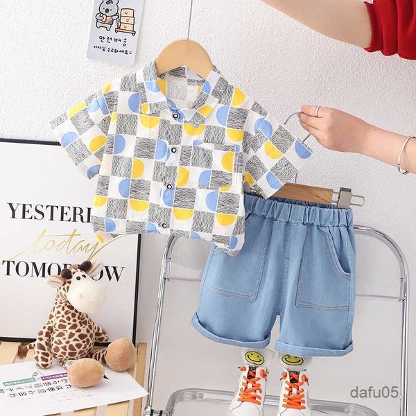 

clothing sets new children fashion summer casual newborn baby boy girl cotton t-shirt 2pcs/sets cotton kids outfits clothing tracksuits1-5ye, White
