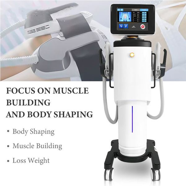 

14 tesla slimming muscle building stimulator 2 handle ems body sculpting machine/ emslim beauty machine ems slimming machine skin tightening