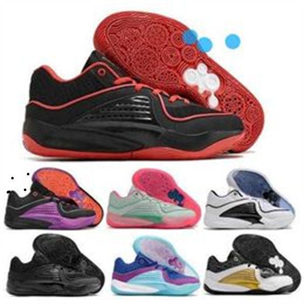 

designer basketball sneakers men signature aunt pearl vivid orange black man fashion provides extraordinary grip easy to clean breathable li