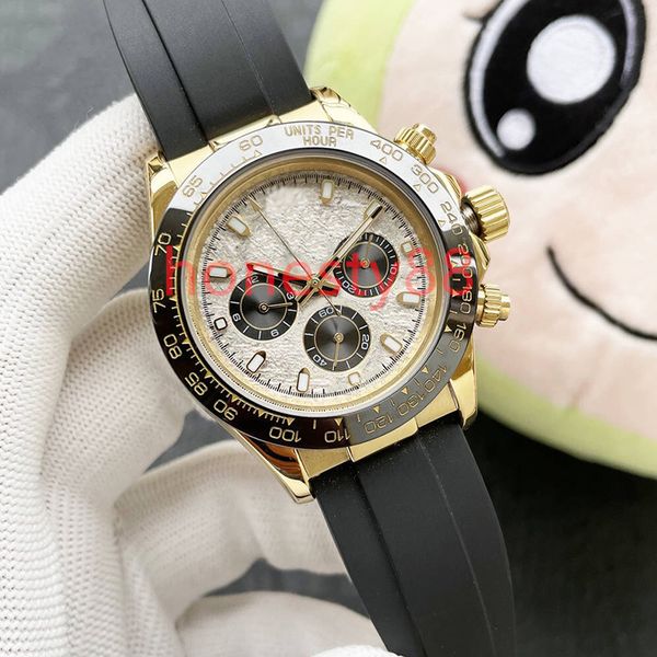

designer men's watch dhgate automatic mechanical watch 40mm rubber strap fashionable men's watch black dial sapphire mirror waterp, Slivery;brown