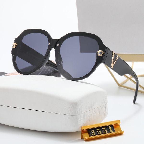

fashion designer sunglasses luxury letter womens mens goggle senior eyewear for women eyeglasses frame vintage metal sun glasses, White;black
