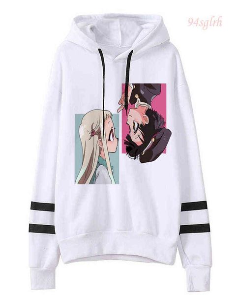 

jibaku shounen hanako kun anime printed hoodie women harajuku ulzzang cute korean style kawaii toilet bound manga sweatshirts g1127698155, Black