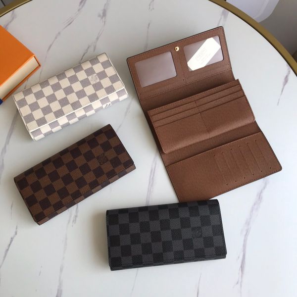 

famous bags womens long wallets buckle flap long wallet luxury brand women's multi card large capacity storage wallets zipper pocket me, Red;black