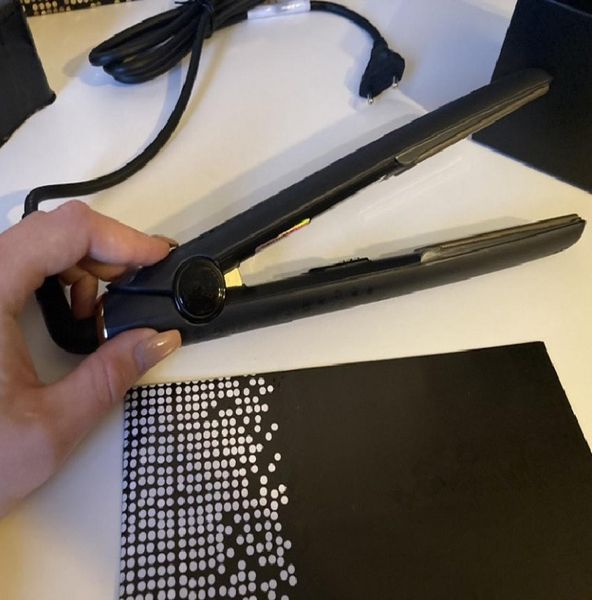 

gold hair straightener classic professional styler fast hairs straighteners styling tool flat iron5092294, Black