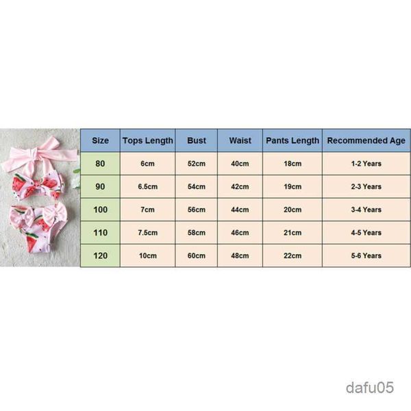 

clothing sets us stock 1-6 years 2pcs summer clothing kids baby girls tankini swimsuit bathing suit swimwear beachwear bikini set r230814, White