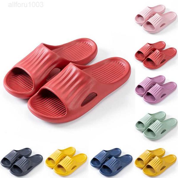 

non-brand high mens slippers quality women shoes wine red yellow green pink purple blue men slipper bathroom wading shoe 36-45919, Black