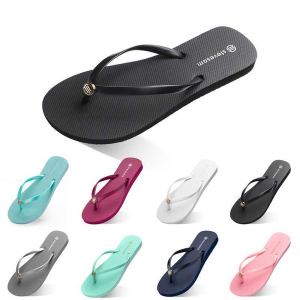 

shoes women flip slippers flops triple white black green orae pink red womens summer outdoor beach slide sneaker walki582 s