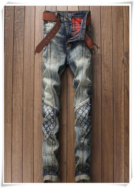 

men039s jeans denim 2021 casual ripped hip hop men with holes super skinny famous jean scratched biker trouers3653293, Blue