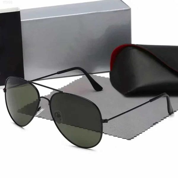 

women sun raiebanity sunglasses designer frame luxurys pilot polarized uv400 eyewear sunglasses glasses men s polaroid lens with box d3025 r, White;black