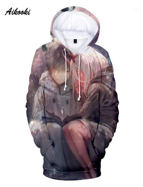 

aikooki darling in the franxx 3d print hoodie men039s women039s hooded sweatshirts neutral street clothes popular anime 3d h9875882, Black