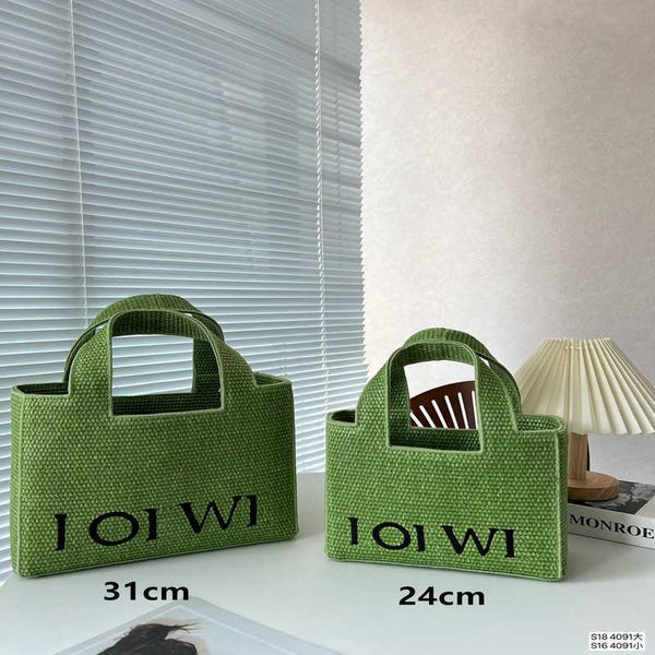 

brand women's bag woven tote summer island series shoulder 2023 new fashion handbag