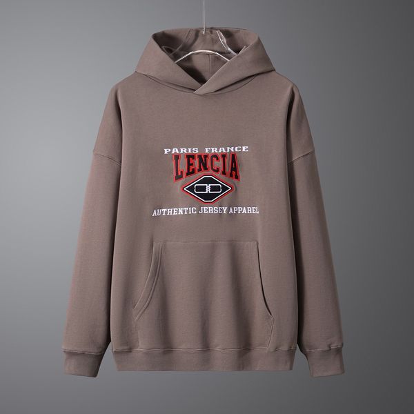 

blcg lencia autumn new oversize hoodies men carbonized compact spinning fabric wardrobe essentials sweatshirts arm plus size brand clothing, Black