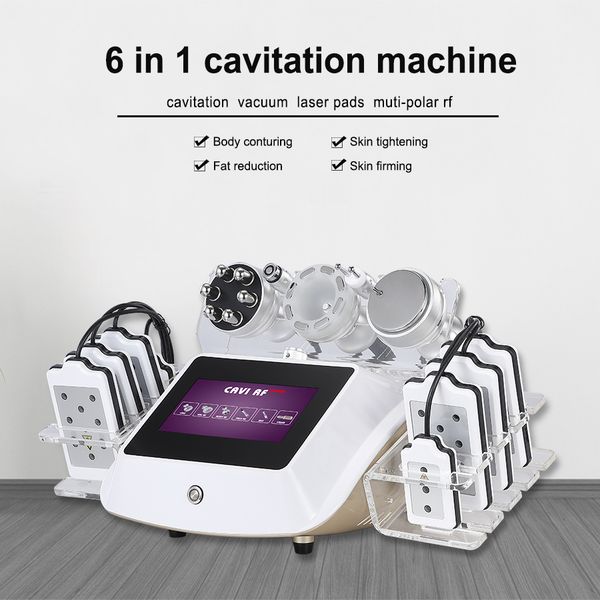 

40k ultrasonic cavitation slimming machine liposuction lllt lipolaser rf vacuum cavi lipo skin care equipment