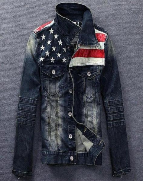 

men039s jackets fashion usa design mens jeans american army style man039s clothing denim jacket for men plus asian size mx6521447, Black;brown
