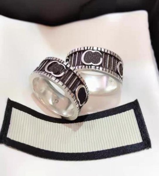 

designer rings band letter for women street fashion luxury designers jewelry cool mens ring men rap rings great stainless steel d24295615, Silver