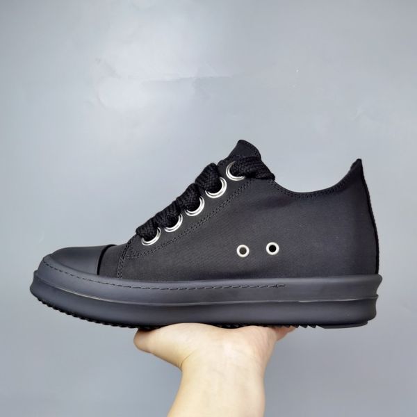 

ankle full black fw23 canvas tpu fragrant sole casual shoes rick leisure ramones shoes
