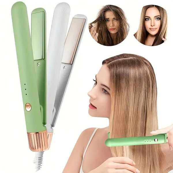 

portable hair straightener and curler for women - convenient and effective hair care tool