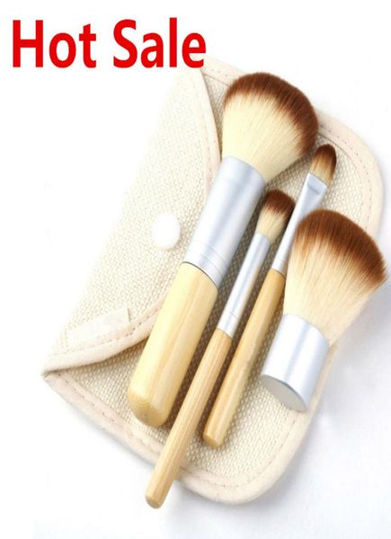 

makeup brushes make up brushes 4pcs professional cosmetic brush kit thin fiber batt sack bag package eyeshadow foundation shade to1542986